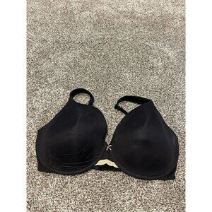 Cacique lightly lined full coverage black bra size 40H. C20-11